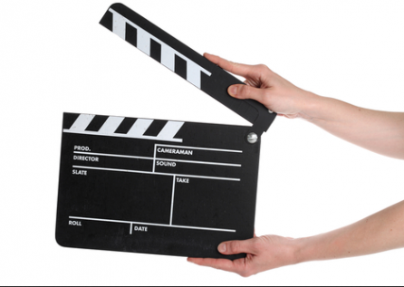 clapper board